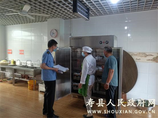 淮南壽縣瓦埠鎮：開展食品安全大檢查筑牢校園食品安全防線
