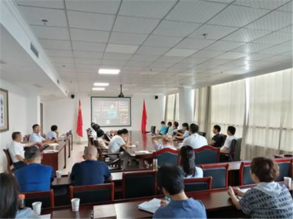淮南市科技局集中收看慶祝中國共產黨成立100周年大會暨召開“兩優一先”表彰會議