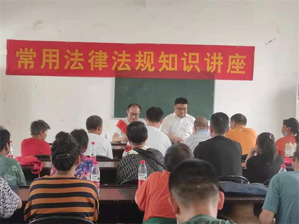淮南：洛河鎮舉辦殘障人士法律知識專題講座