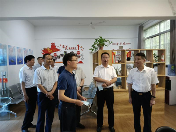淮南：省退役軍人事務廳副廳長高峰深入八公山區山王鎮調研指導基層退役軍人服務站規范化建設工作