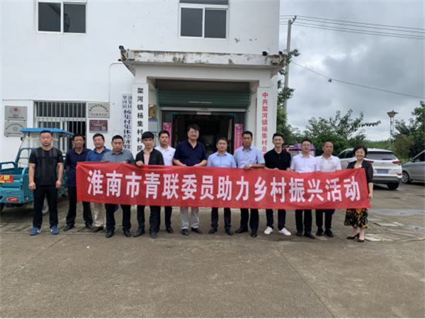 淮南市青聯(lián)開展學習習近平總書記“七一”重要講話精神，助力鄉(xiāng)村振興交流活動