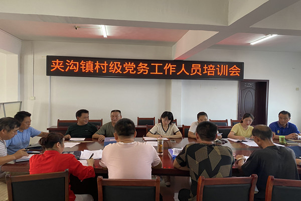 淮南市潘集區夾溝鎮：聚焦“三個維度”扎實開展基層黨務工作者教育培訓
