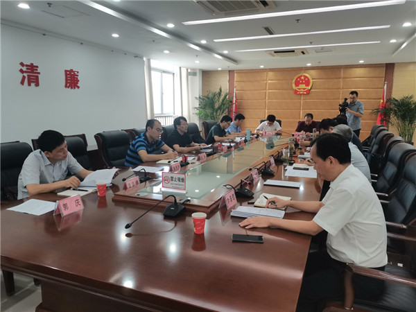 淮南市水利部、司法部水行政執法監督檢查組來我市監督檢查