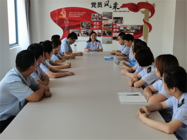【淮南市壽縣】“揚青年之聲 頌百年華誕”學習習近平總書記“七一”重要講話精神宣講走進壽縣稅務局
