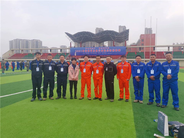 淮南市參加全省應急行業職業技能競賽取得優異成績