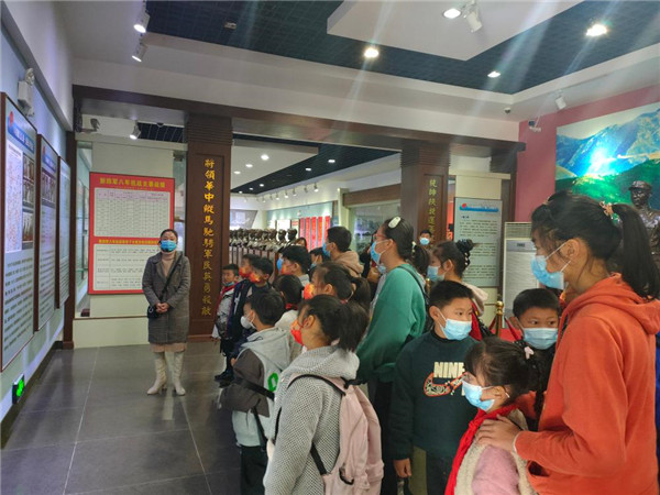淮南大通區緬懷先烈奉功偉績傳承紅色基因