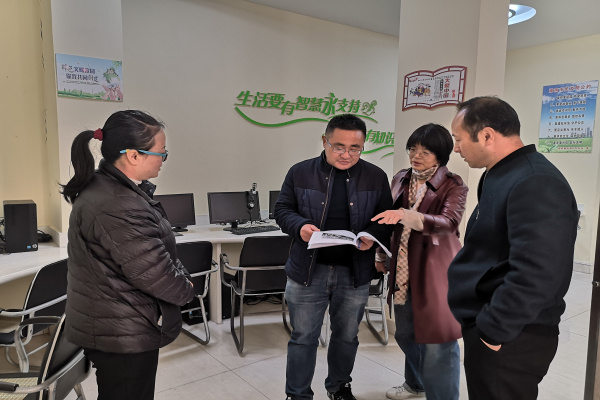 淮南市謝家集區：市老教委赴謝家集區督查《安徽省老年教育條例》貫徹落實情況