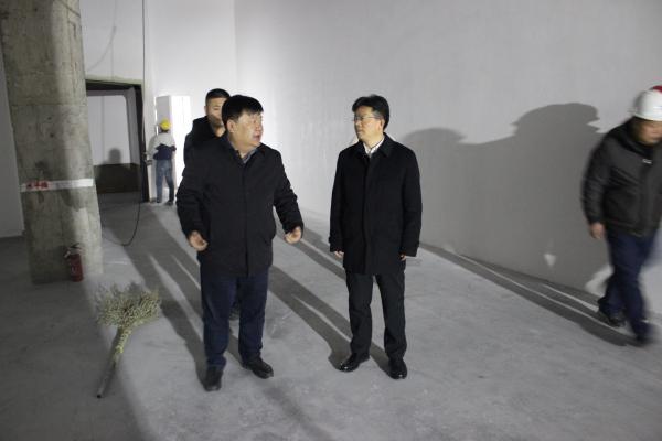 淮南市委秘書長胡東輝調研市人防 應急疏散基地