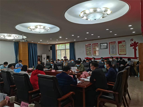 淮南謝家集區召開優化營商環境暨政務指標提升推進會