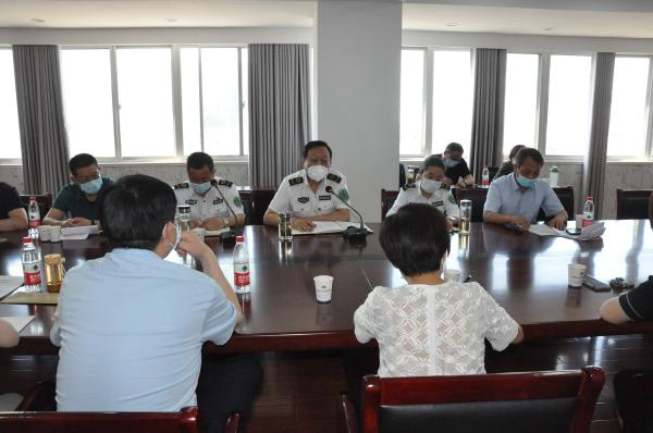 中心召開淮南市各網絡醫院急救站點院前急救工作例會