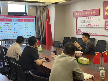 阿里巴巴集團拍賣事業部來淮南高新區考察